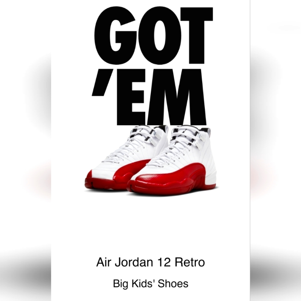 Air Jordan 12 cherry